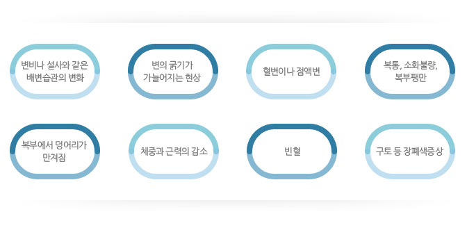 대장암의 증상